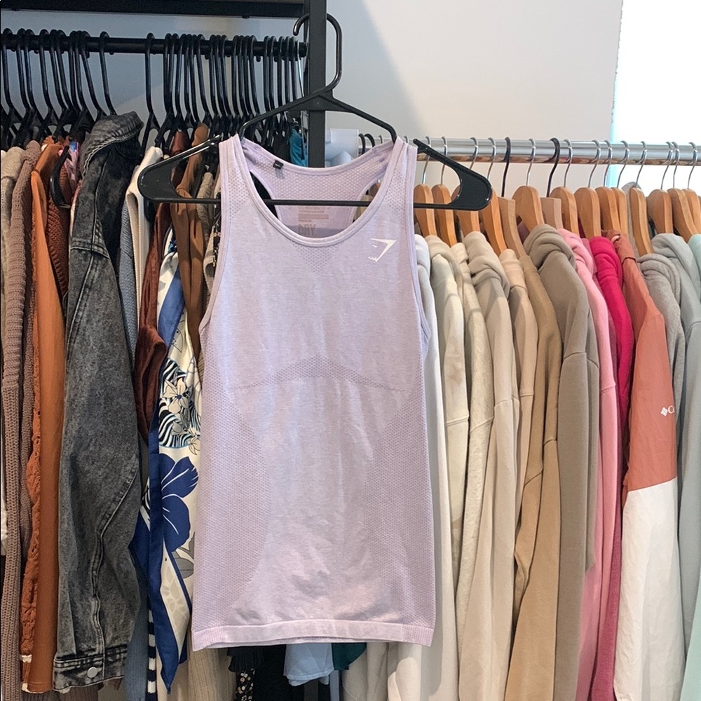 Women's Gymshark Lavender Tank Top